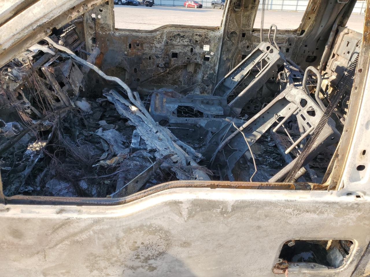 2009 Ford F-150 VIN 1FTPX04VX9KB31986 Copart auction photo, burn damage thumbnail 7