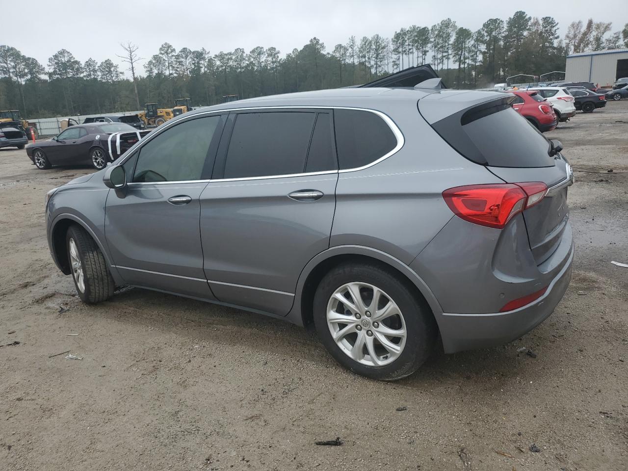 2020 Buick Envision VIN LRBFXBSA6LD156241 Copart auction photo, side / front end damage thumbnail 2