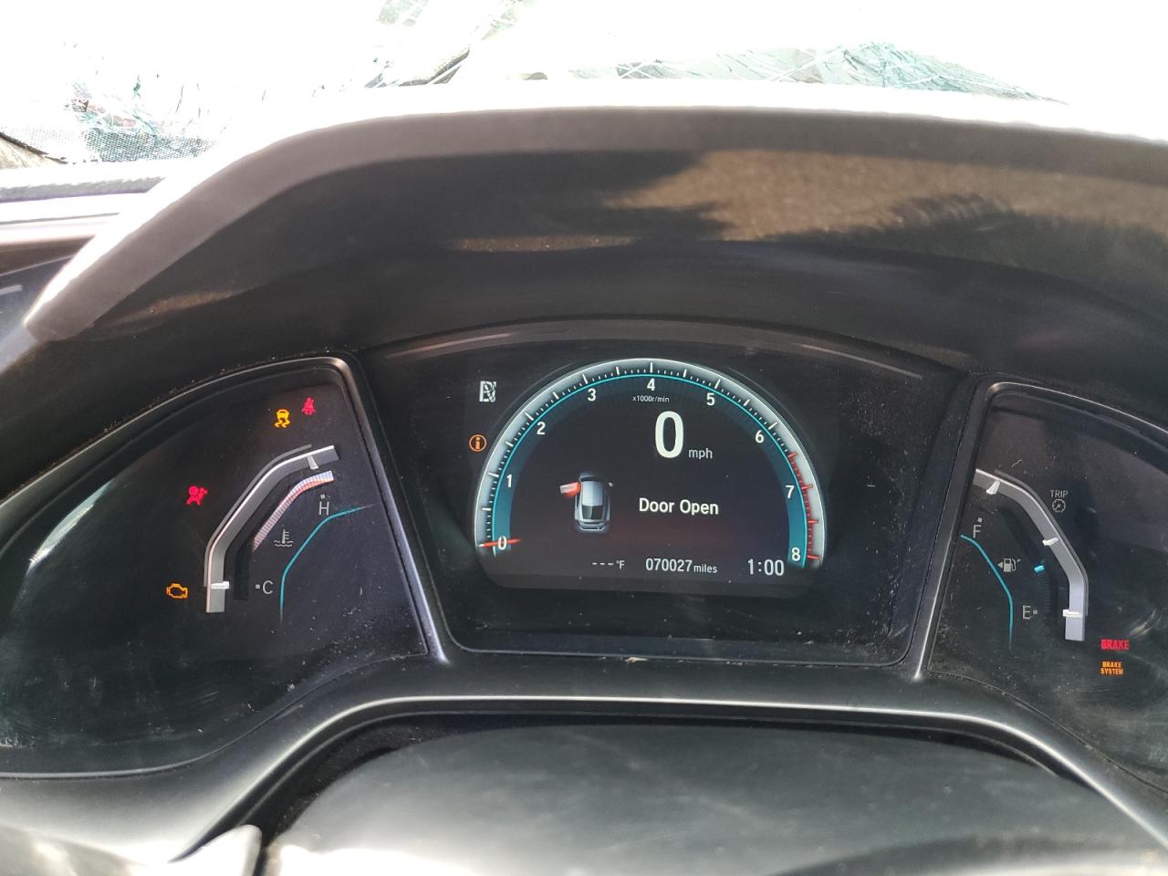 2017 Honda Civic VIN SHHFK7H51HU232924 Copart auction photo, rollover damage thumbnail 9