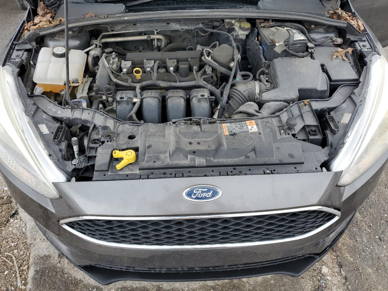 2015 Ford Focus VIN 1FADP3F29FL217194 Copart auction photo, rear end / undercarriage damage thumbnail 12