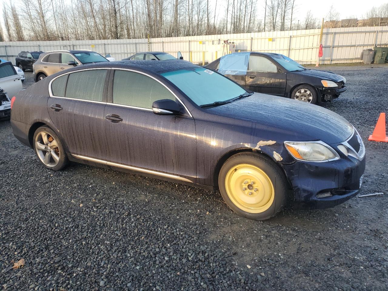 2008 Lexus GS VIN JTHBE96S580039183 Copart auction photo, front end / rear end damage thumbnail 4