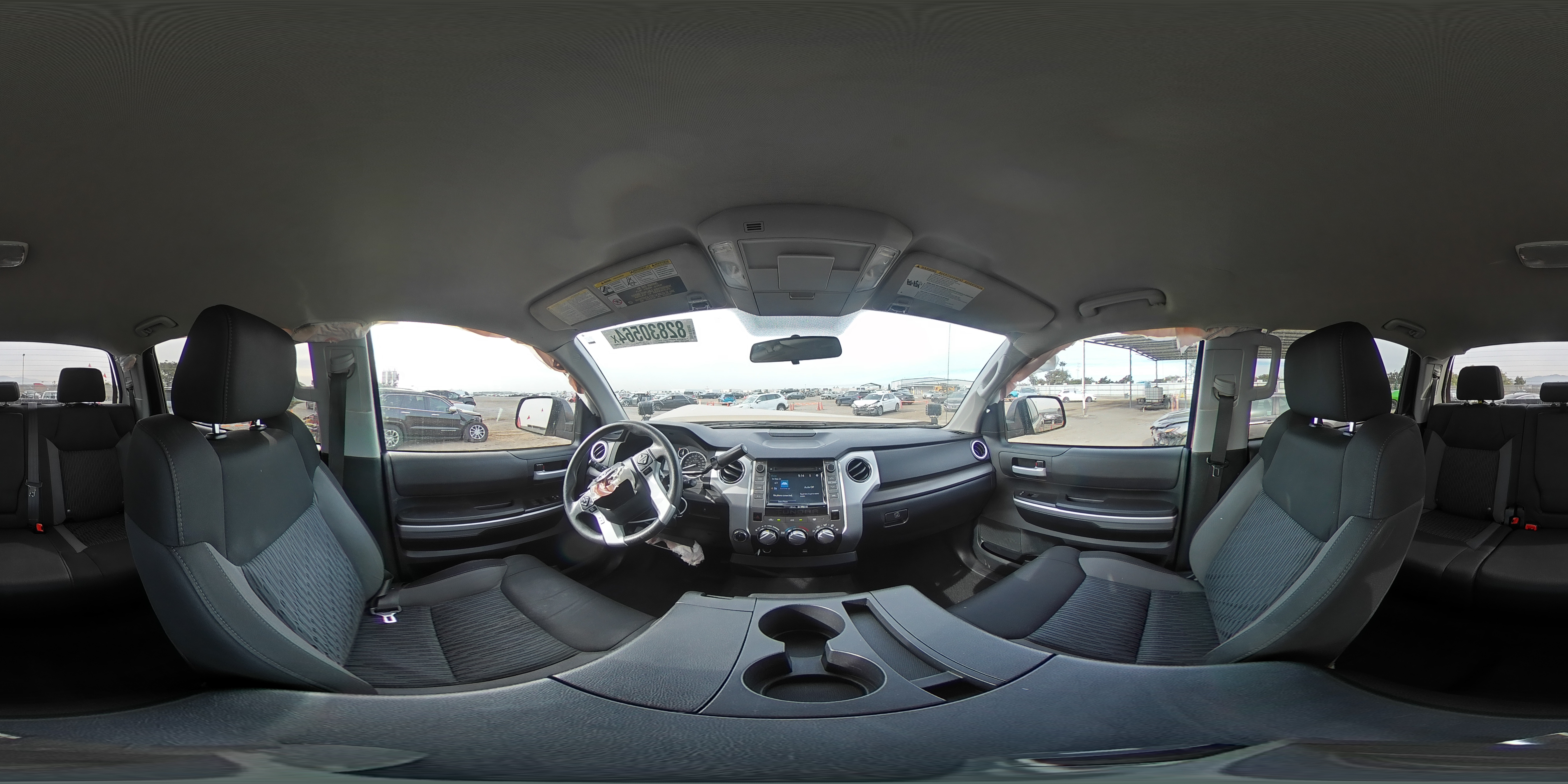 2017 Toyota Tundra VIN 5TFDM5F17HX069502 Copart auction photo, front end damage thumbnail 13