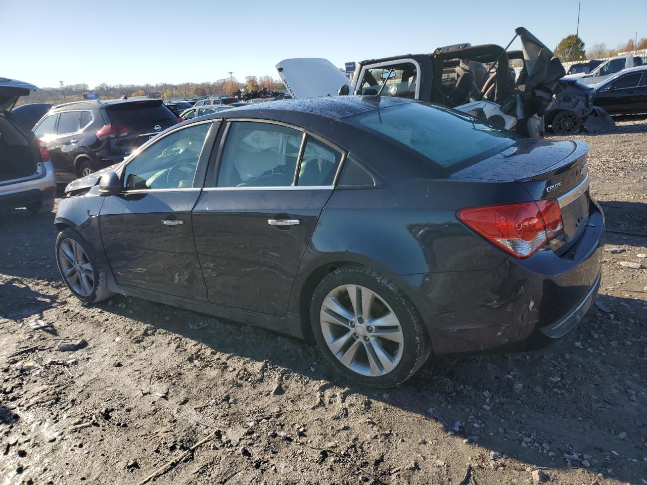 2014 Chevrolet Cruze VIN 1G1PG5SB4E7400107 Copart auction photo, front end damage thumbnail 2
