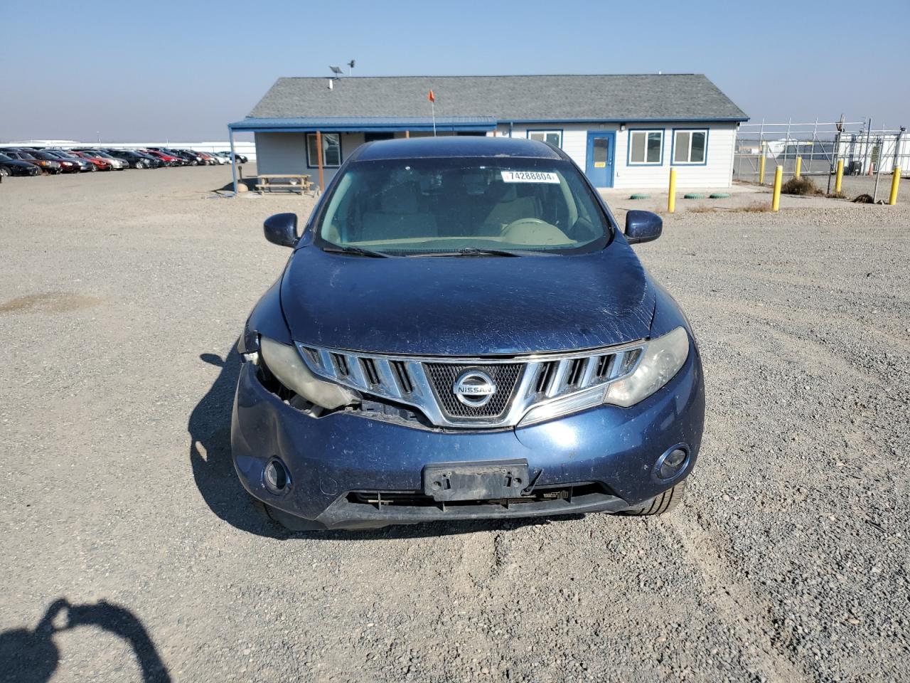 2010 Nissan Murano VIN JN8AZ1MWXAW136475 Copart auction photo, front end / minor dent/scratches damage thumbnail 5