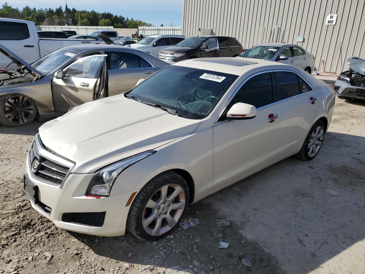 2014 Cadillac ATS VIN 1G6AG5RX7E0165552