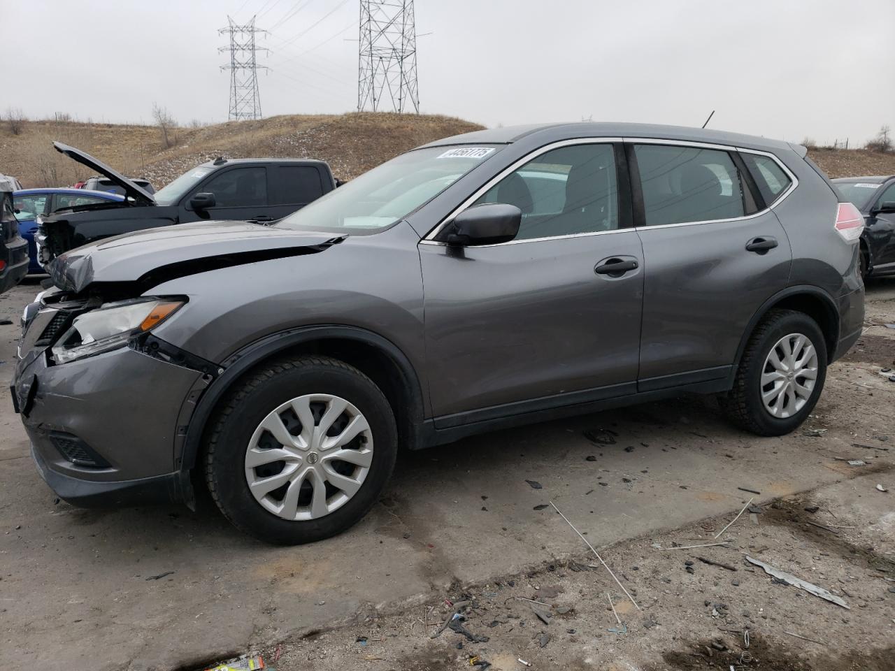2016 Nissan Rogue VIN KNMAT2MV3GP670656