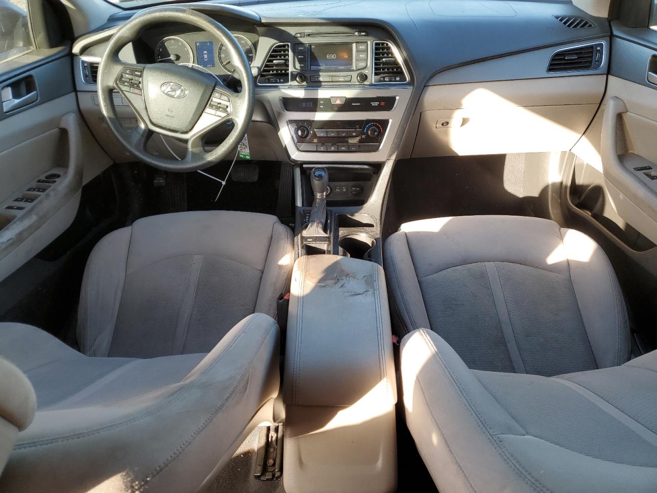 2015 Hyundai Sonata VIN 5NPE24AF0FH162636 Copart auction photo, front end damage thumbnail 8