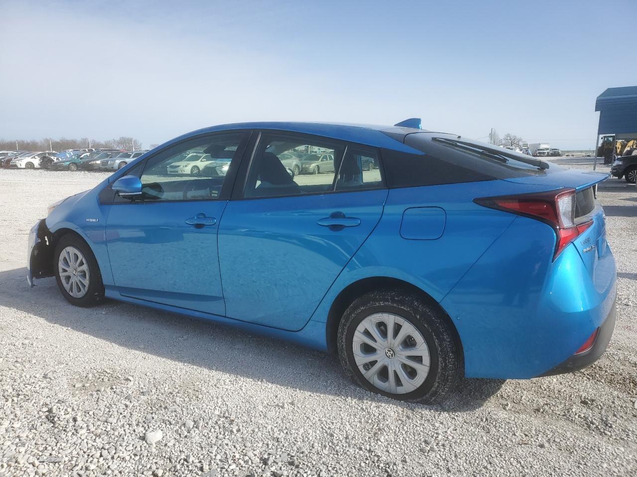 2019 Toyota Prius VIN JTDKARFU4K3091442 Copart auction photo, front end damage thumbnail 2