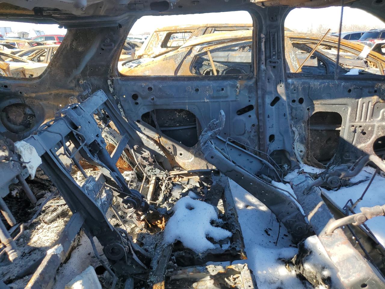 2012 Ford Explorer VIN 1FMHK8F82CGA41200 Copart auction photo, burn damage thumbnail 12