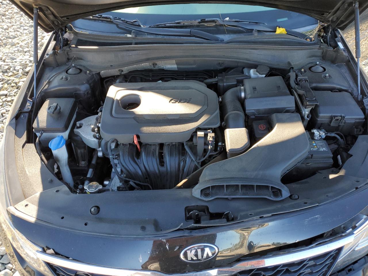 2019 KIA Optima VIN 5XXGT4L34KG279716 Copart auction photo, front end / side damage thumbnail 12