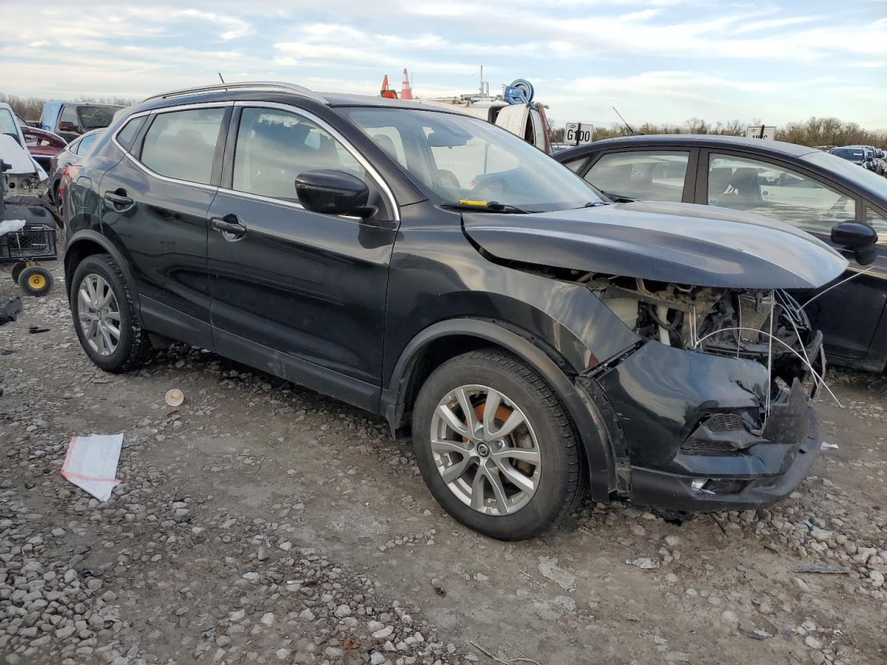 2020 Nissan Rogue VIN JN1BJ1CW2LW646933 Copart auction photo, front end damage thumbnail 4