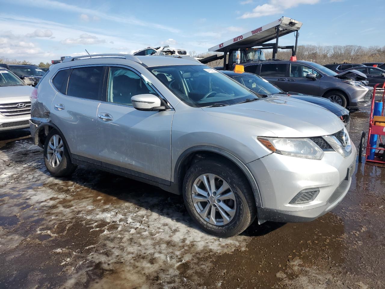 2016 Nissan Rogue VIN KNMAT2MV0GP658755 Copart auction photo, rear end damage thumbnail 4