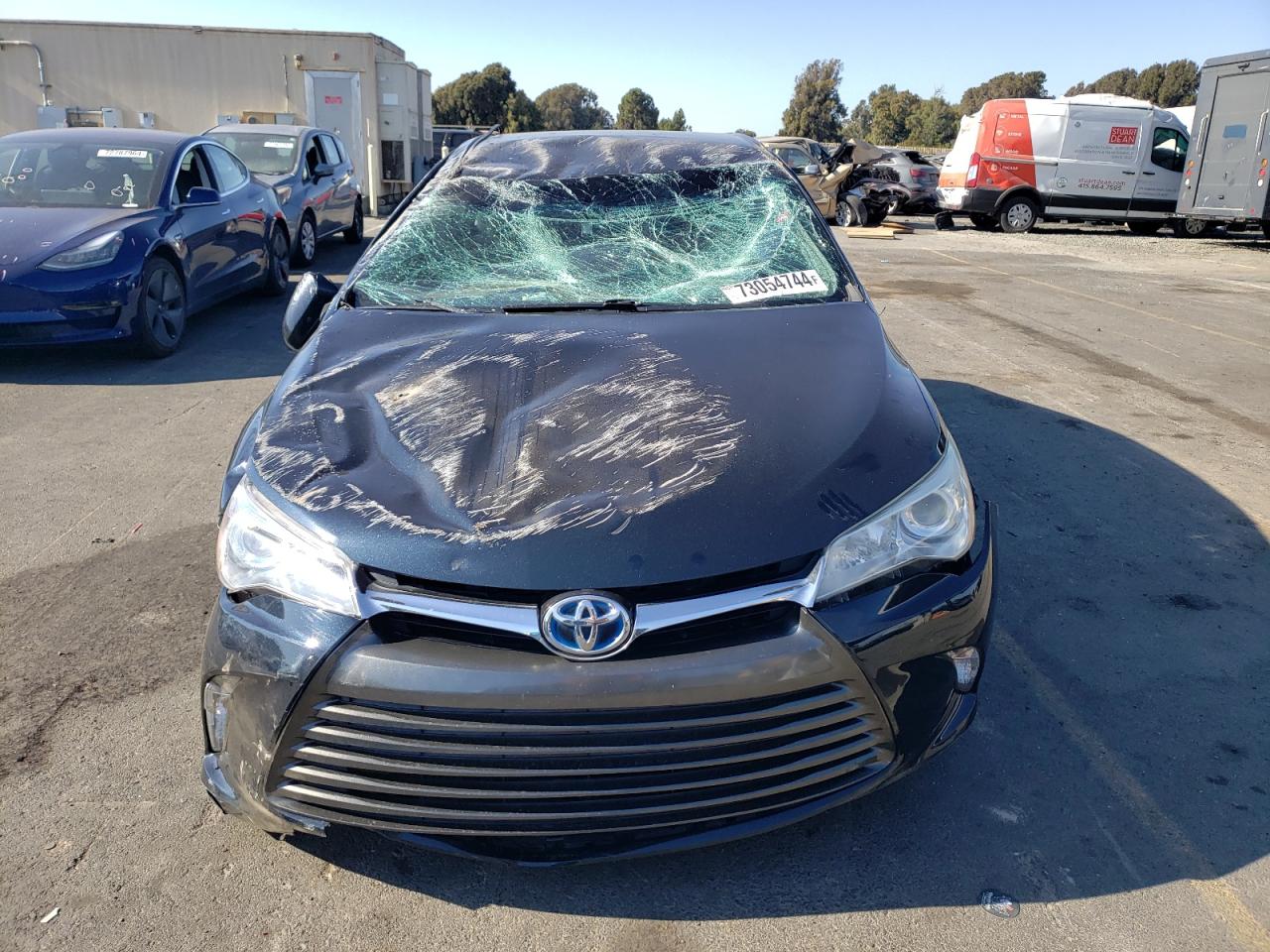 2016 Toyota Camry VIN 4T1BD1FK3GU198261 Copart auction photo, rollover damage thumbnail 5
