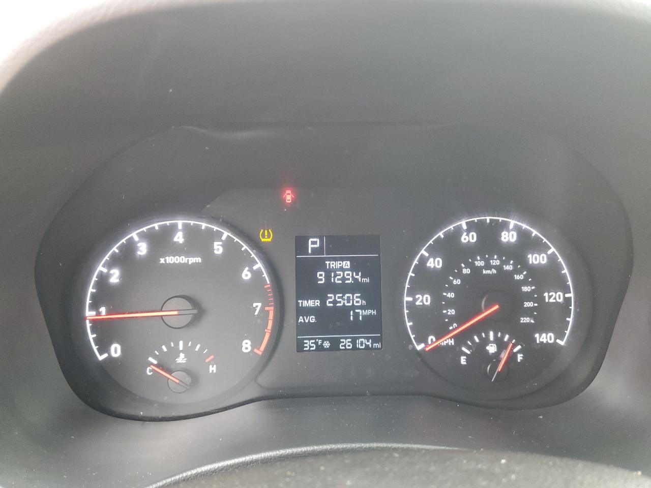 2019 Hyundai Accent VIN 3KPC24A30KE087979 Copart auction photo, rear end damage thumbnail 9