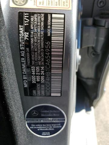 2012 Mercedes-Benz C-klasse VIN WDDGF4HB1CA654956 Copart auction photo, front end / minor dent/scratches damage thumbnail 13