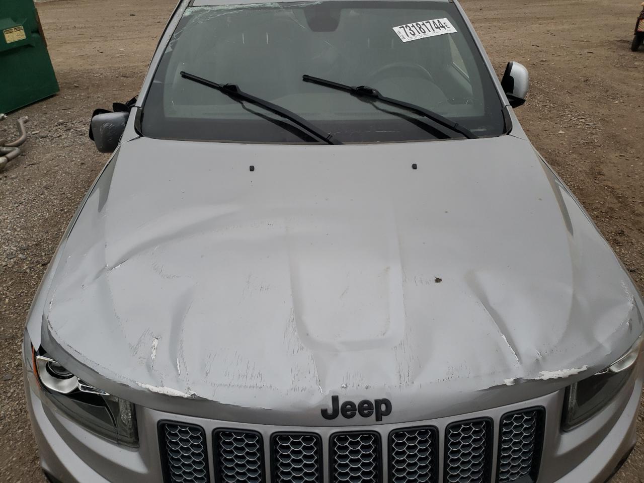 2015 Jeep Grand Cherokee VIN 1C4RJFAG2FC643329 Copart auction photo, all over damage thumbnail 11