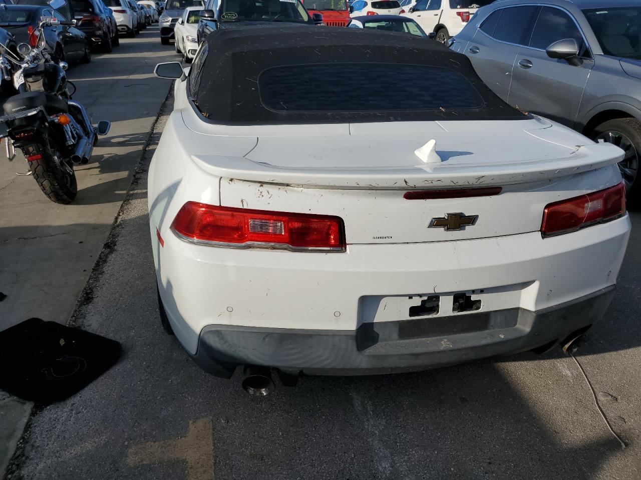 2015 Chevrolet Camaro VIN 2G1FD3D31F9165597 Copart auction photo, water/flood damage thumbnail 6