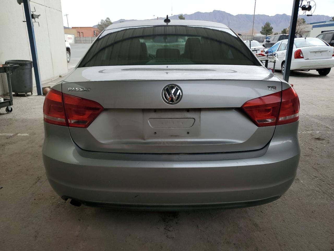 2014 Volkswagen Passat VIN 1VWAS7A34EC092345 Copart auction photo, front end damage thumbnail 6