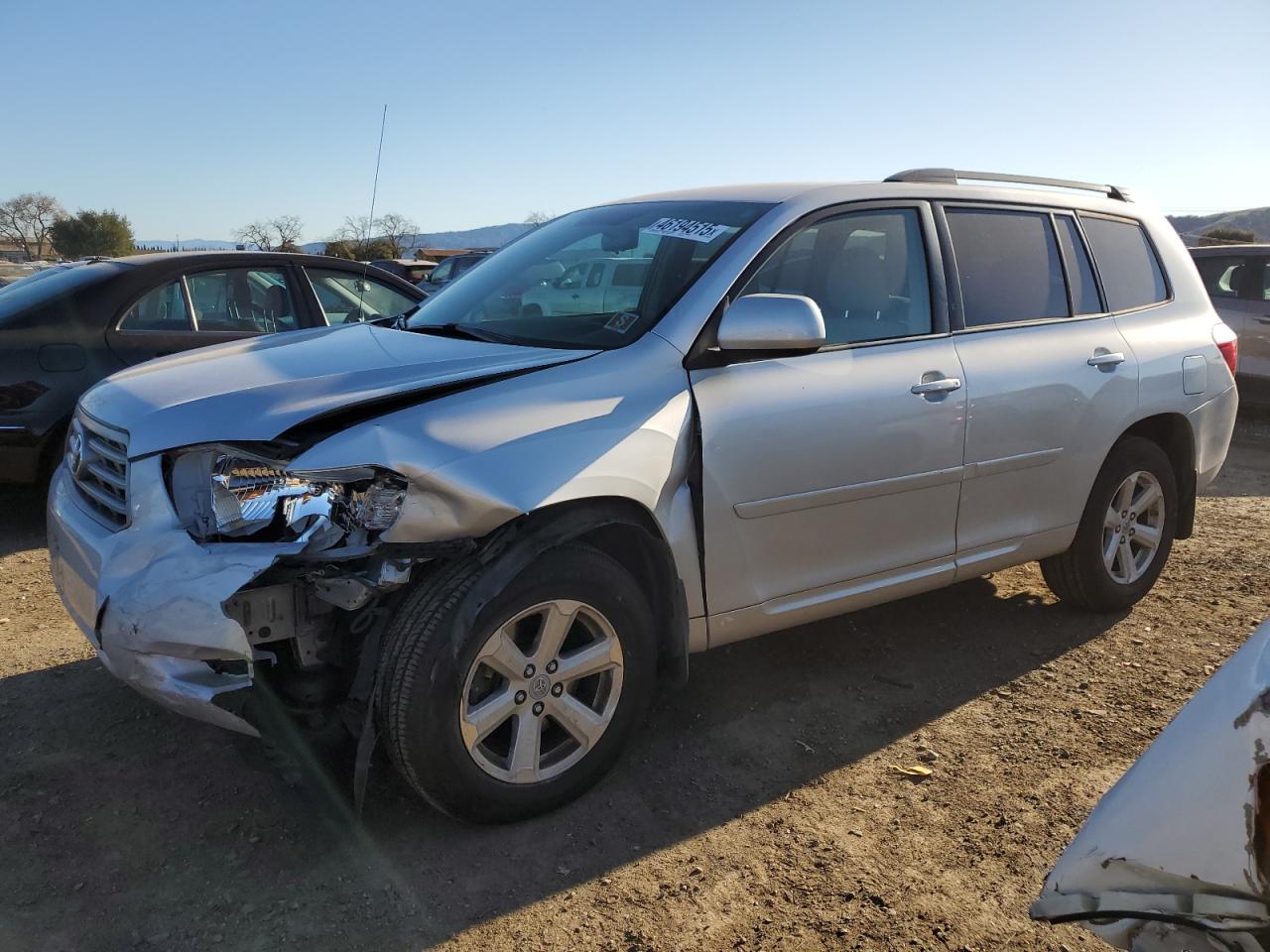 2010 Toyota Highlander VIN 5TDZK3EH9AS007951