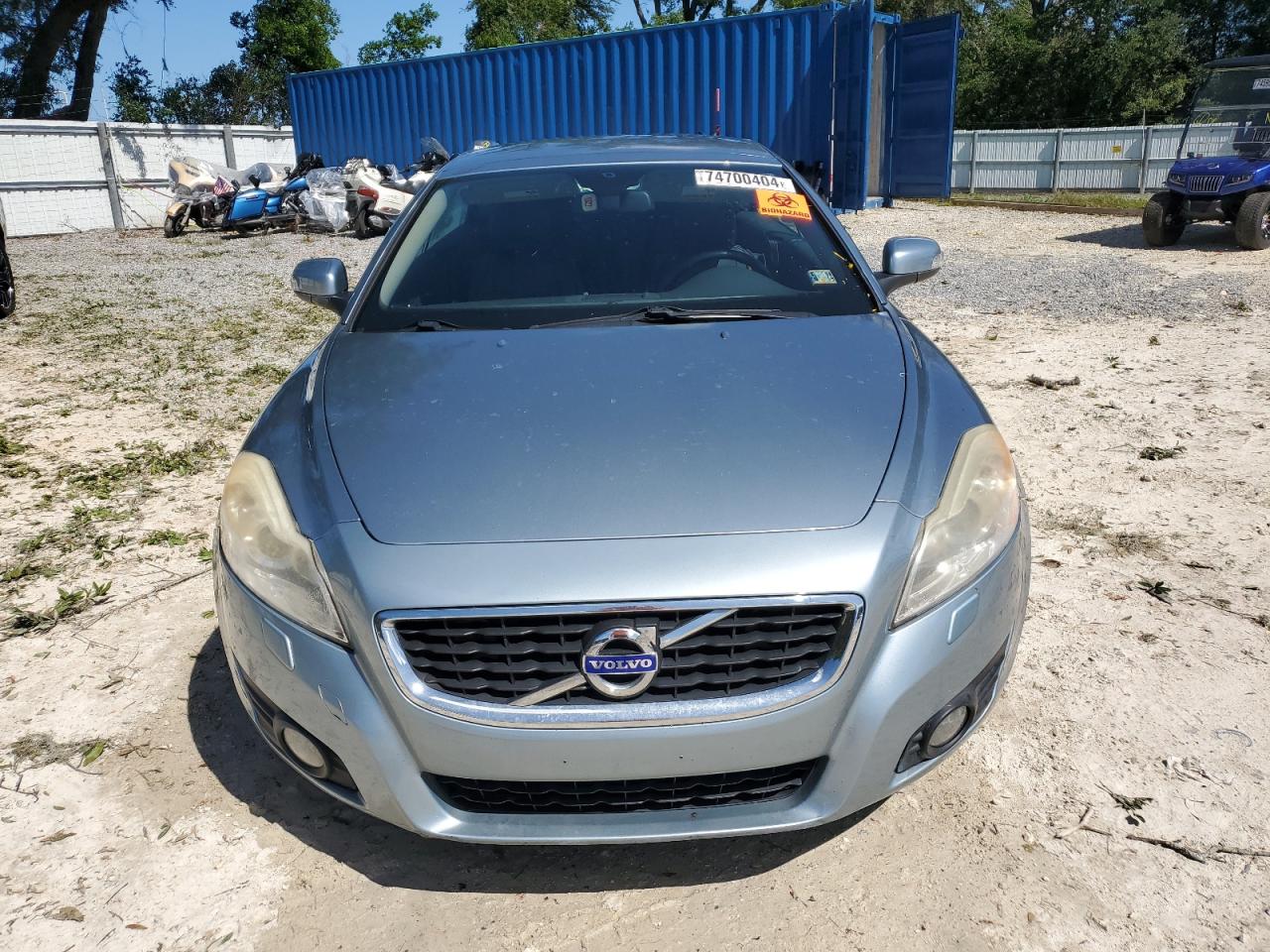 2012 Volvo C70 VIN YV1672MC3CJ123290 Copart auction photo, water/flood damage thumbnail 5