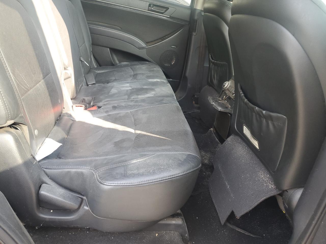 2010 Hyundai Veracruz VIN KM8NU4CC2AU121027 Copart auction photo, front end damage thumbnail 11