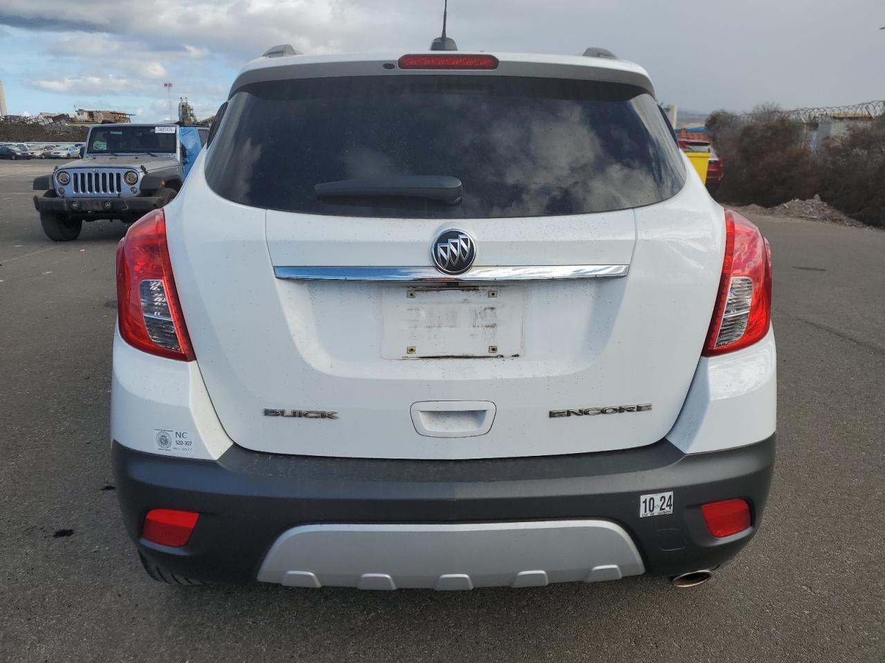 2016 Buick Encore VIN KL4CJASB8GB708665 Copart auction photo, front end damage thumbnail 6