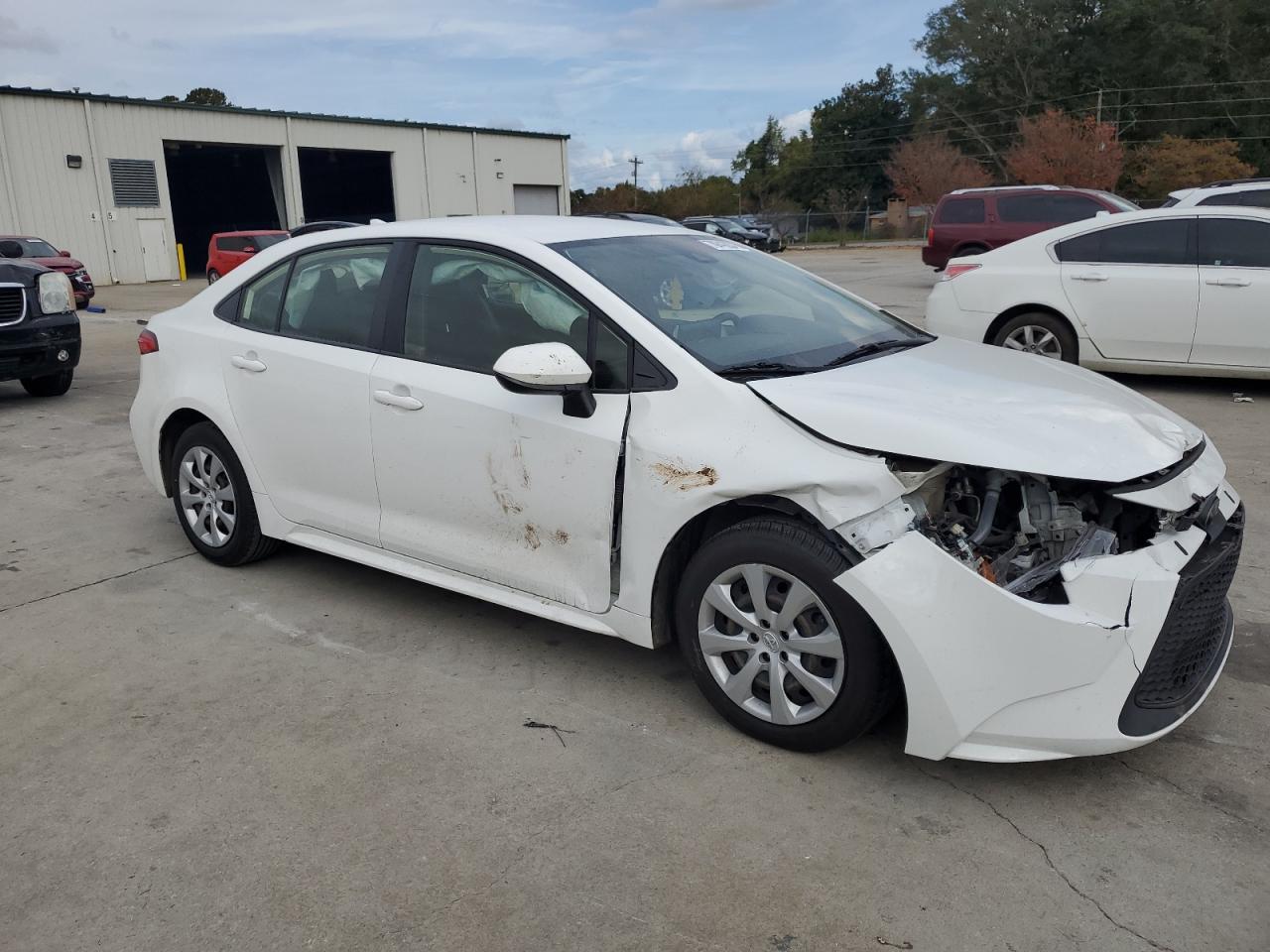 2020 Toyota Corolla VIN JTDEPRAE2LJ037985 Copart auction photo, front end damage thumbnail 4