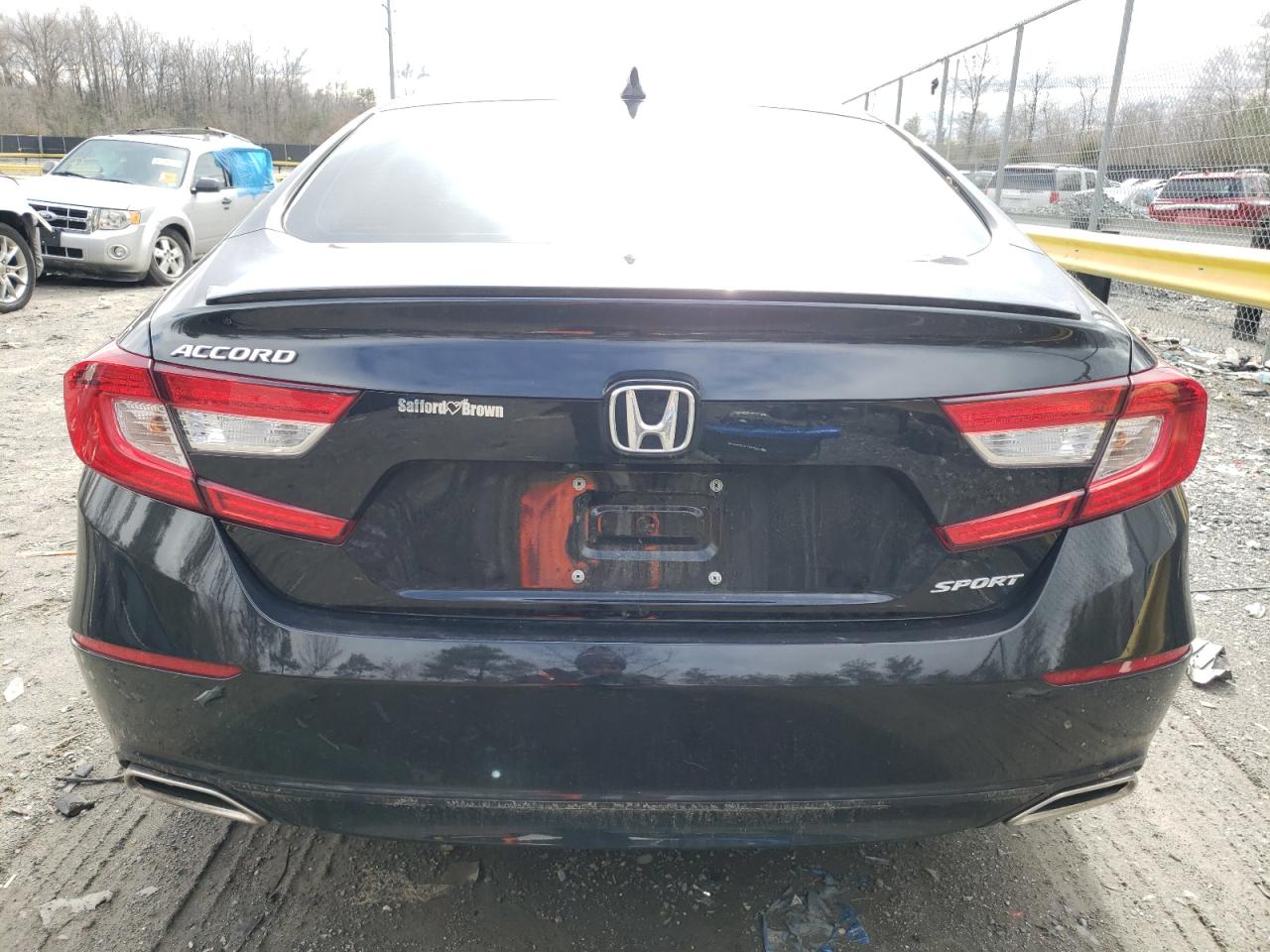 2022 Honda Accord VIN 1HGCV1F35NA113872 Copart auction photo, front end damage thumbnail 6