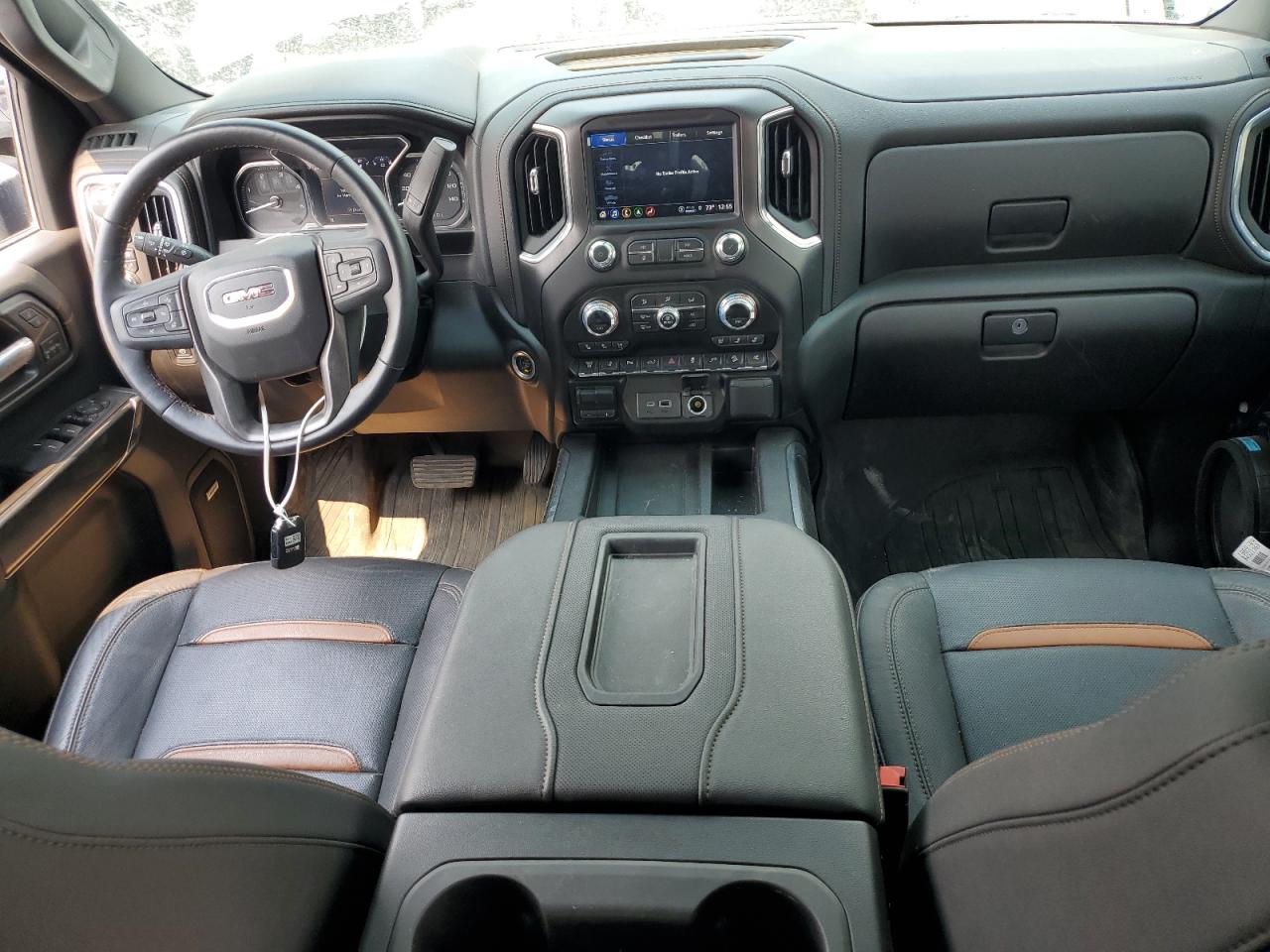 2021 GMC Sierra VIN 1GT49VEY9MF269605 Copart auction photo, front end damage thumbnail 8