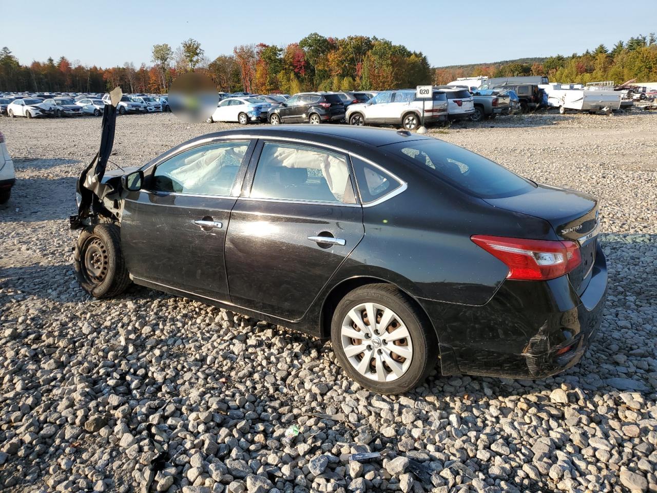 2017 Nissan Sentra VIN 3N1AB7AP3HY363478 Copart auction photo, front end damage thumbnail 2