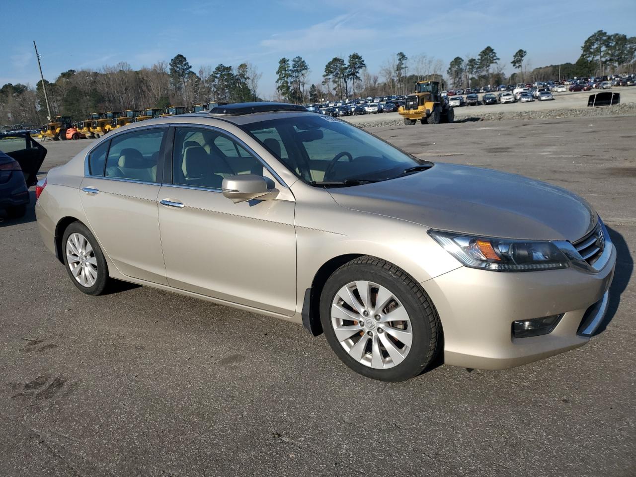 2014 Honda Accord VIN 1HGCR2F84EA209496 Copart auction photo, undercarriage damage thumbnail 4