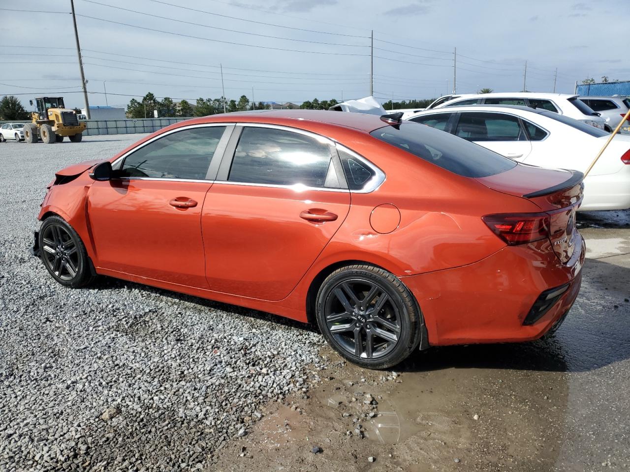2019 KIA Forte VIN 3KPF54AD3KE069375 Copart auction photo, side damage thumbnail 2