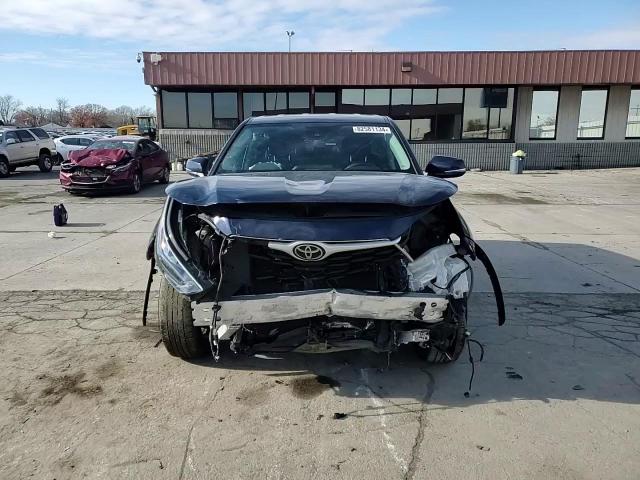 2020 Toyota Highlander VIN 5TDCZRAHXLS508618 Copart auction photo, front end / side damage thumbnail 11