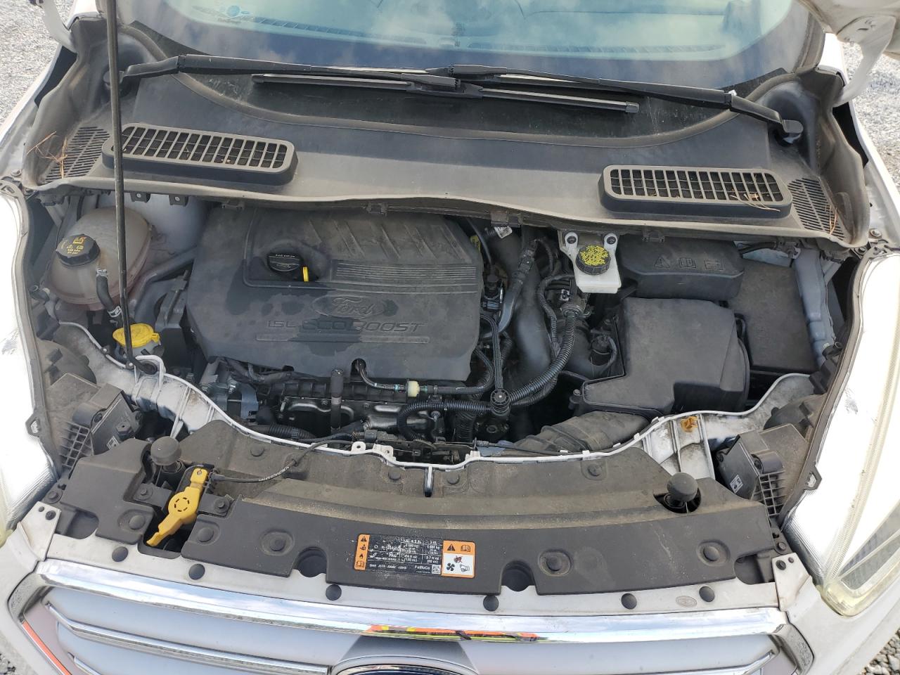 2017 Ford Escape VIN 1FMCU0GD6HUB48986 Copart auction photo, side damage thumbnail 13