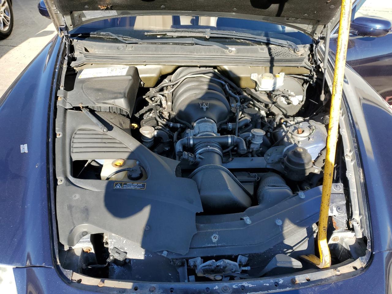 2007 Maserati Quattroporte VIN ZAMFE39A770030496 Copart auction photo, normal wear / minor dent/scratches damage thumbnail 11