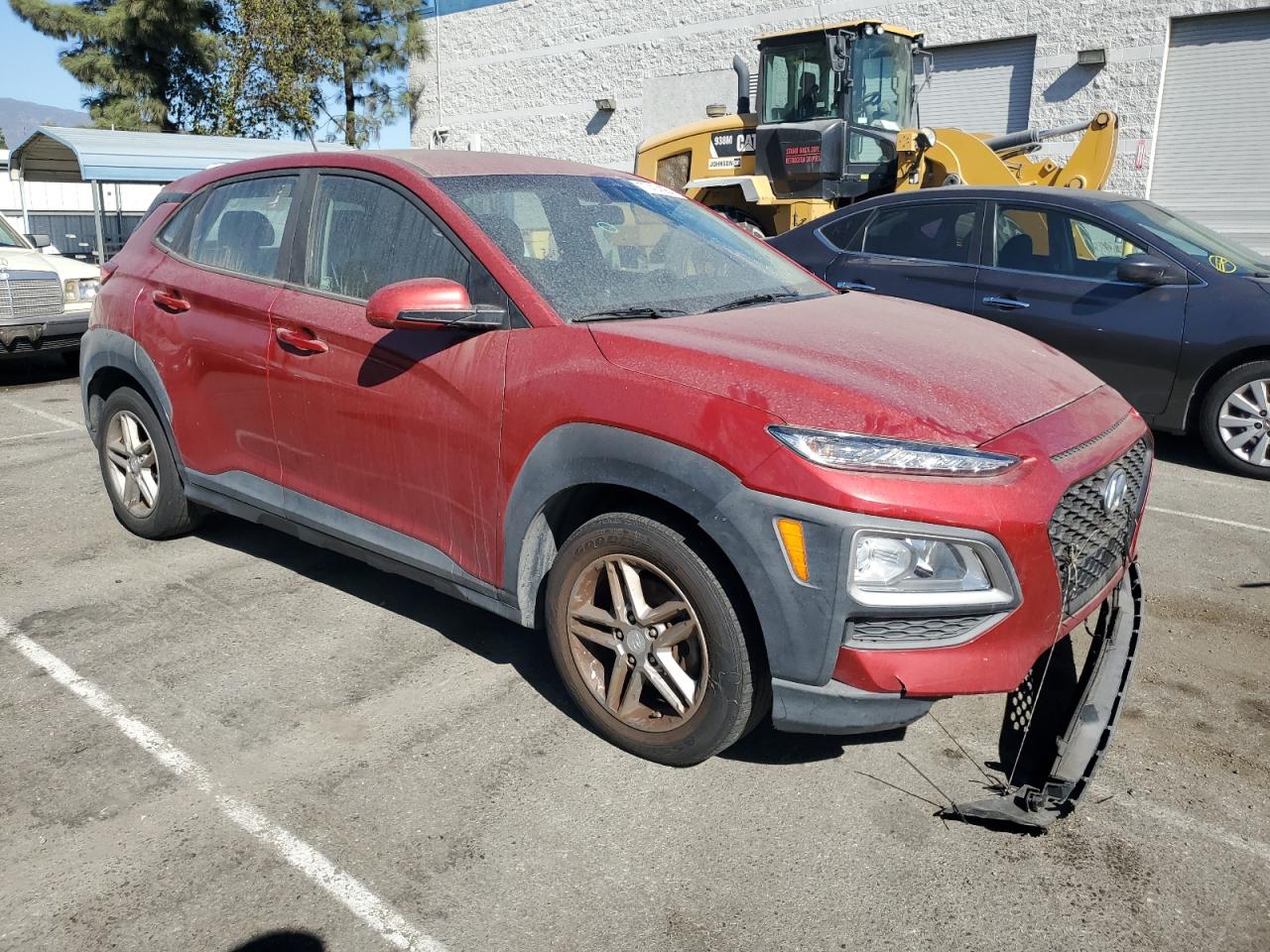 2018 Hyundai Kona VIN KM8K12AA4JU079249 Copart auction photo, undercarriage / all over damage thumbnail 4