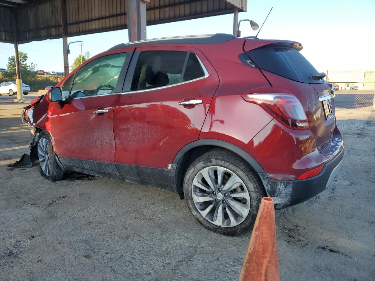 2021 Buick Encore VIN KL4CJESM6MB370381 Copart auction photo, front end damage thumbnail 2