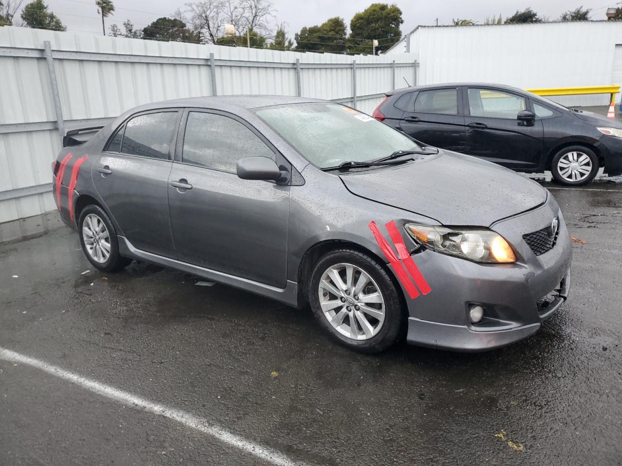 2009 Toyota Corolla VIN 1NXBU40E29Z119640 Copart auction photo, all over damage thumbnail 4
