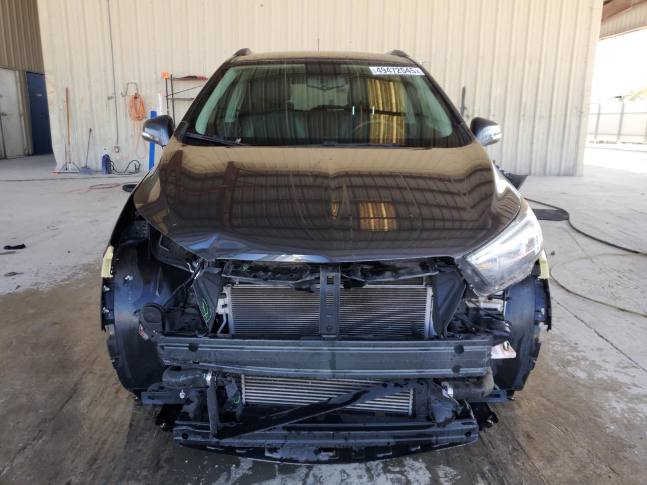 2018 Buick Encore VIN KL4CJASBXJB517580 Copart auction photo, front end damage thumbnail 5