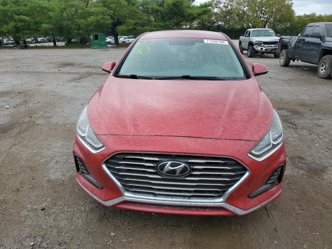 2018 Hyundai Sonata VIN 5NPE34AF5JH660000 Copart auction photo, burn - engine damage thumbnail 5