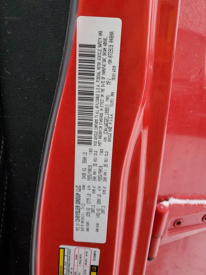 2014 Jeep Wrangler VIN 1C4HJWEG2EL109915 Copart auction photo, front end / side damage thumbnail 15