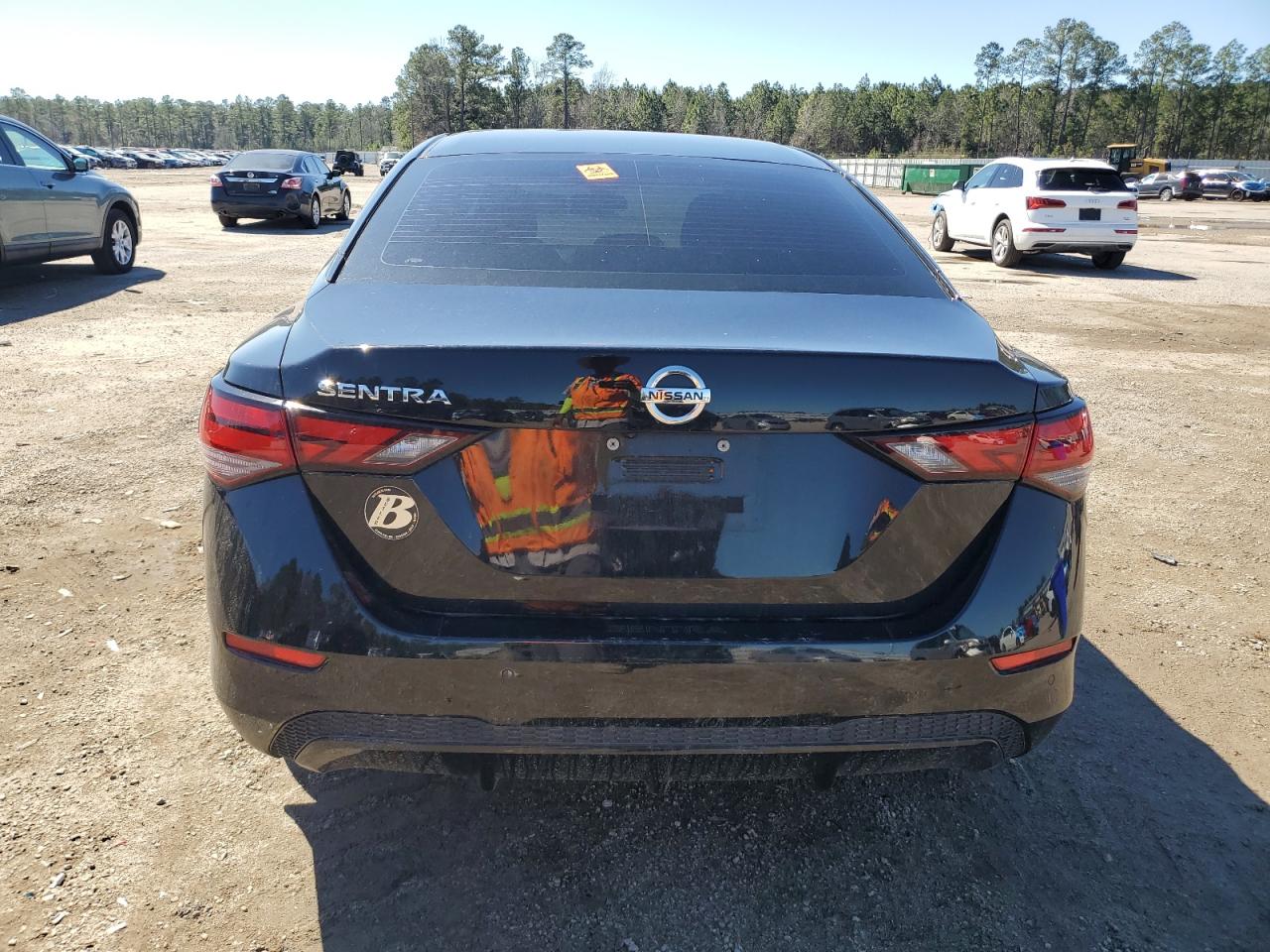 2022 Nissan Sentra VIN 3N1AB8BVXNY209834 Copart auction photo, front end damage thumbnail 6