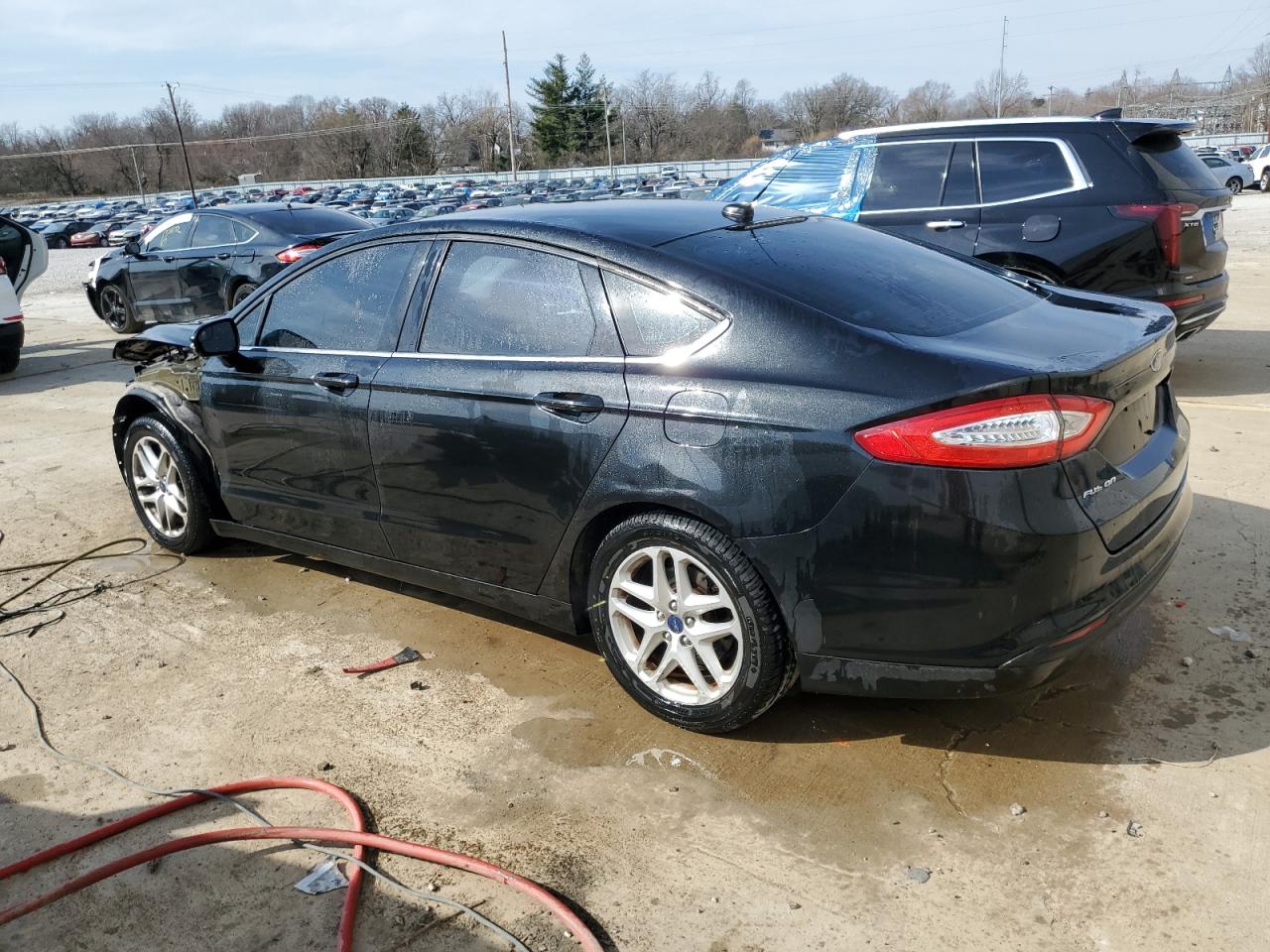 2013 Ford Fusion VIN 3FA6P0H74DR341050 Copart auction photo, front end damage thumbnail 2