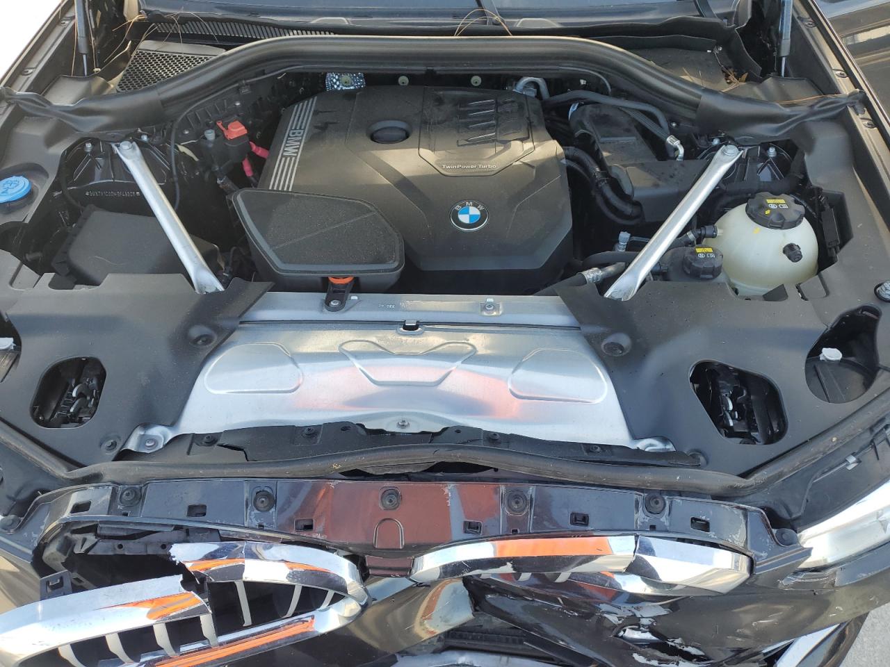 2021 BMW X4 VIN 5UX2V1C00M9F46506 Copart auction photo, front end / rear end damage thumbnail 13