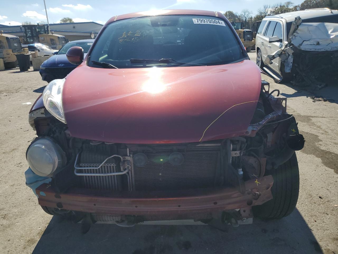 2013 Nissan Juke VIN JN8AF5MR8DT203932 Copart auction photo, front end damage thumbnail 5