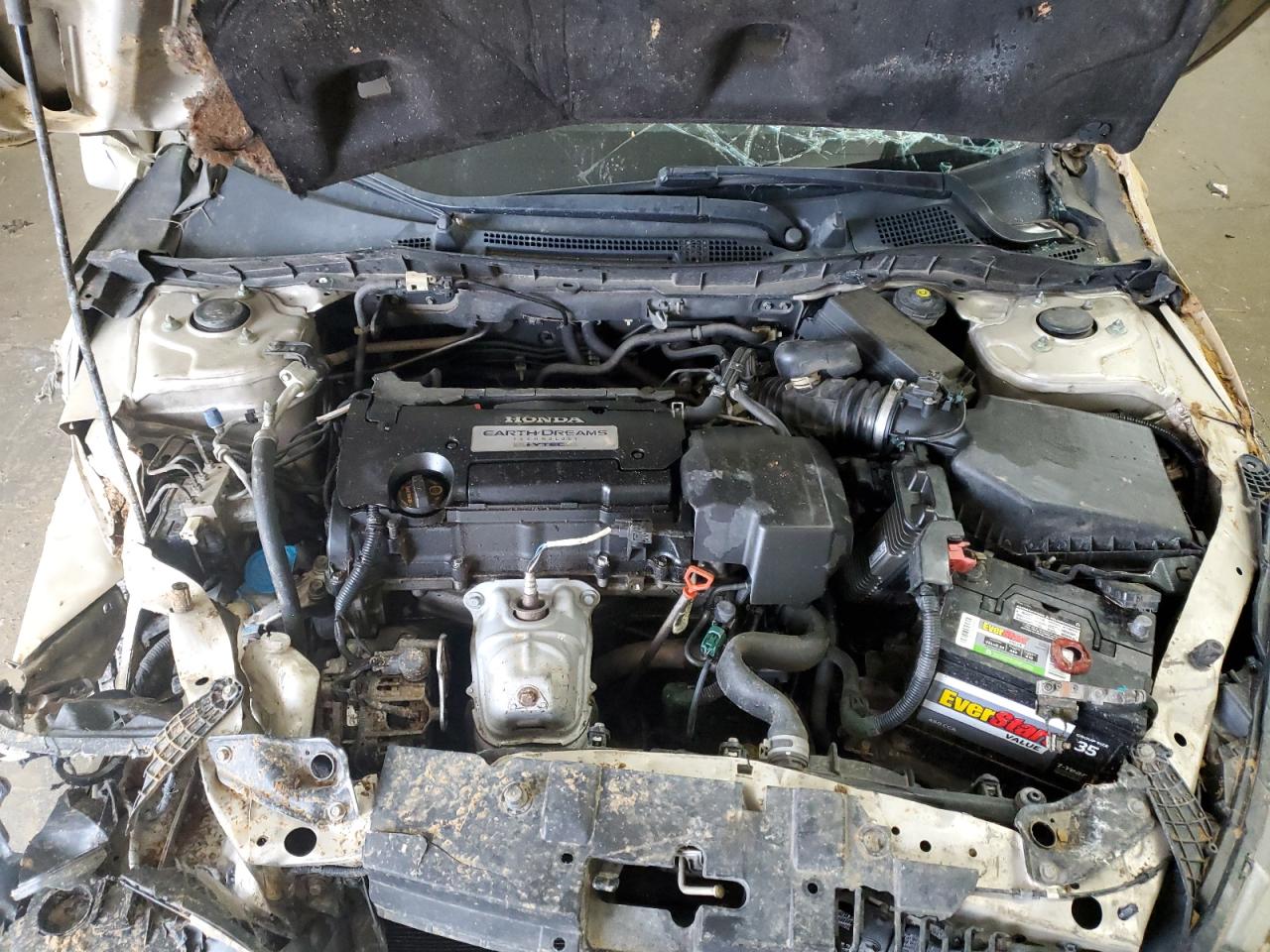 2013 Honda Accord VIN 1HGCR2F31DA261364 Copart auction photo, rollover damage thumbnail 11
