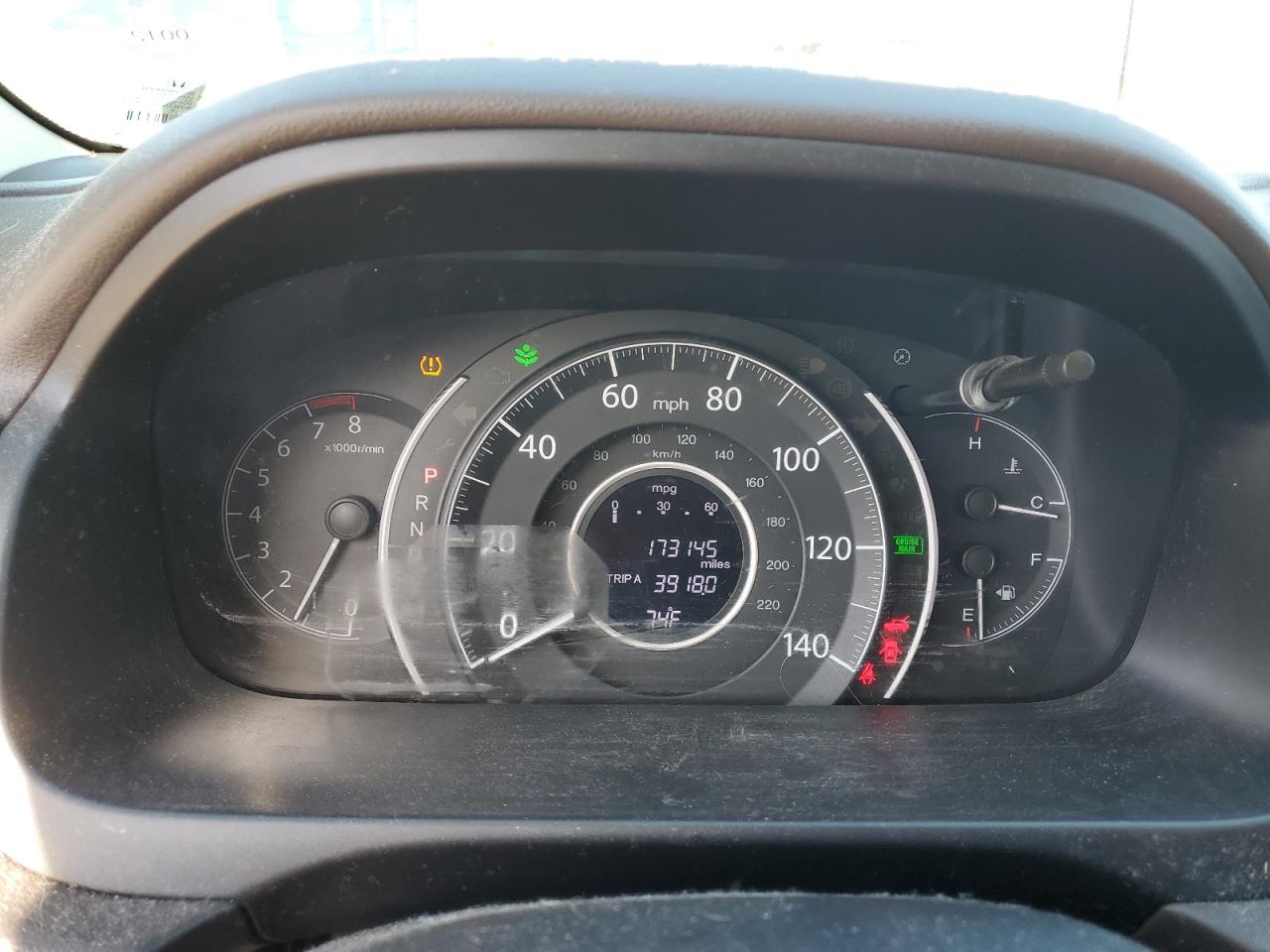 2014 Honda CR-V VIN 2HKRM3H78EH503820 Copart auction photo, rear end damage thumbnail 9
