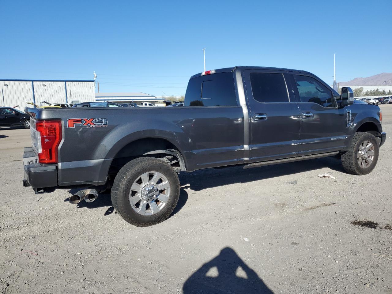 2017 Ford F350 VIN 1FT8W3BT2HEF16434 Copart auction photo, side / front end damage thumbnail 3