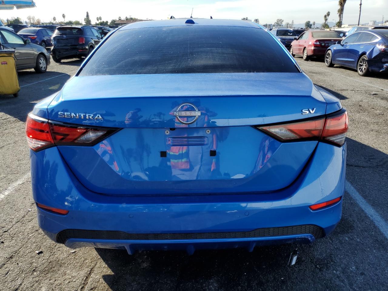 2024 Nissan Sentra VIN 3N1AB8CVXRY382810 Copart auction photo, front end / minor dent/scratches damage thumbnail 6