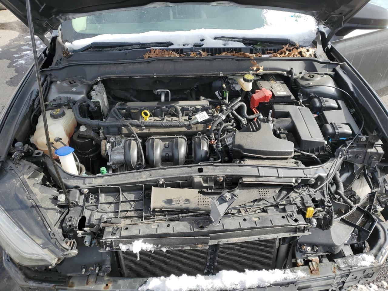 2017 Ford Fusion VIN 3FA6P0H74HR390559 Copart auction photo, front end / minor dent/scratches damage thumbnail 11